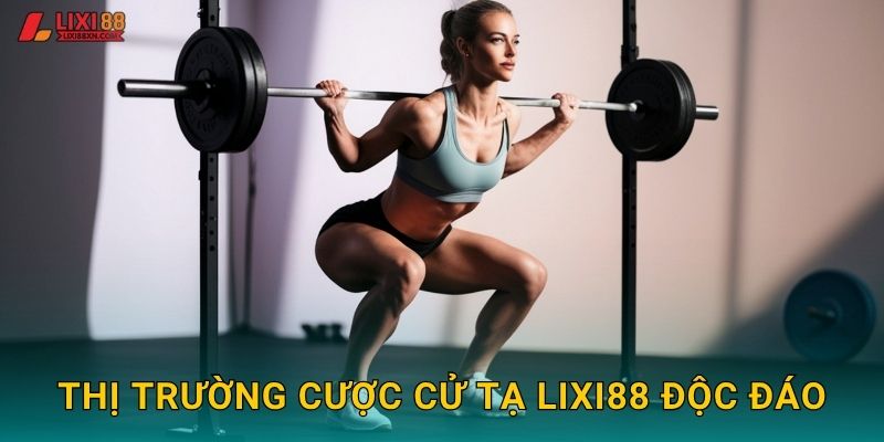 Thị trường cược cử tạ Lixi88 độc đáo